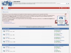 Le forum SOS Math